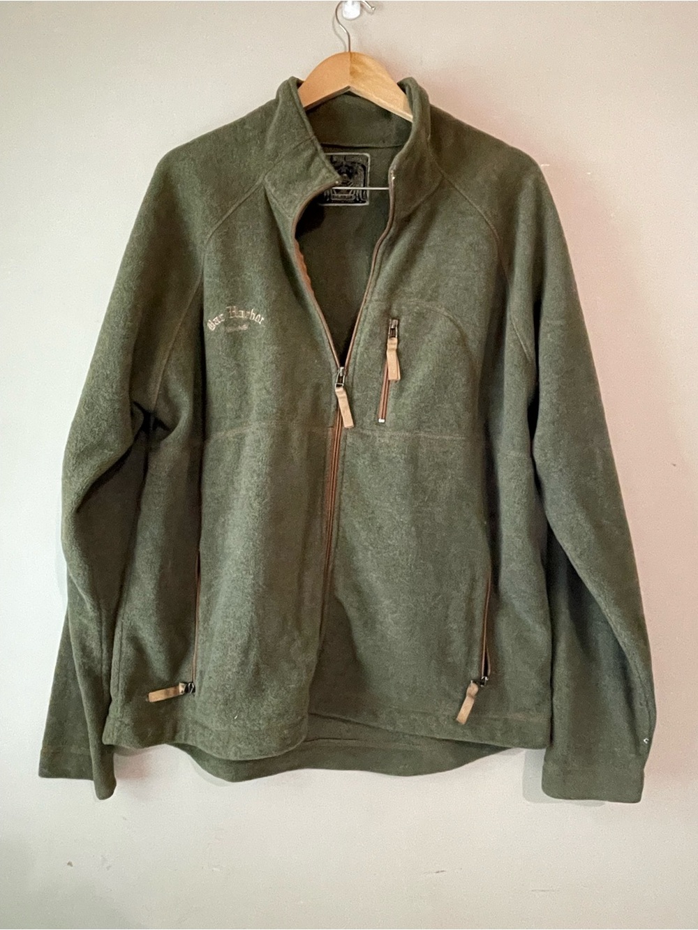 🐱 The Duck Company | VINTAGE Dark Green Zip Up